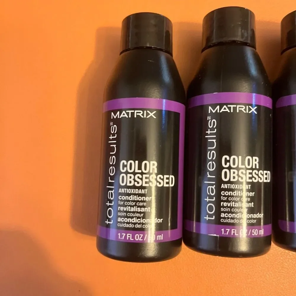 6 Bottles Matrix Color Obsessed Antioxidant Conditioner Enhances Hair Color